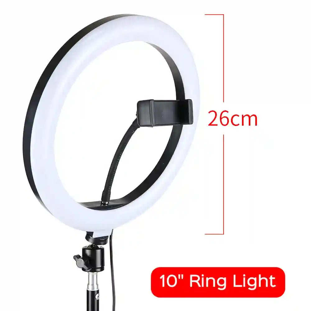LED Ring Light with Tripod Stand for Pro Content Creation | Tidesmit Tidesmit