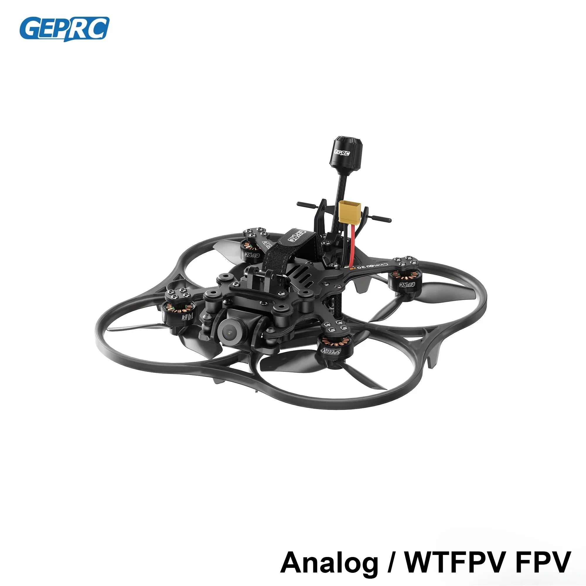 GEPRC Cinelog30 V2 FPV Drone: 45A AIO FC Analog System Tidesmit