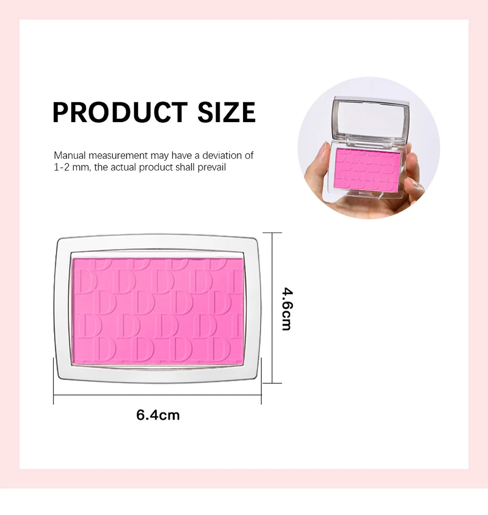 Tidesmit waterproof blush matte natural cheek tint for seamless face contouring and soft glow makeup application