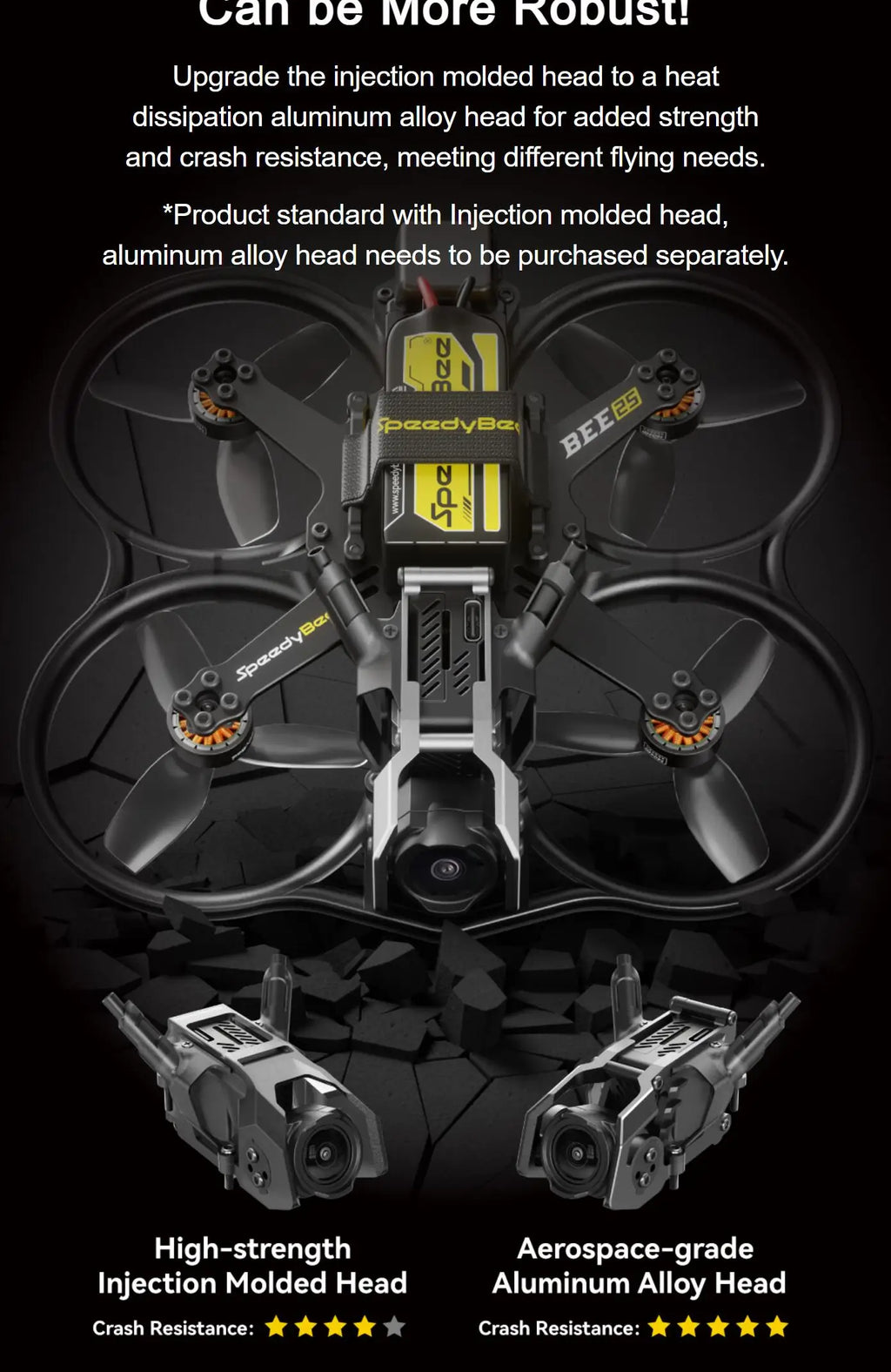 SpeedyBee Bee25 Cinewhoop 2.5 Inch FPV Drone - DJI O3 Air Unit Compatible Tidesmit