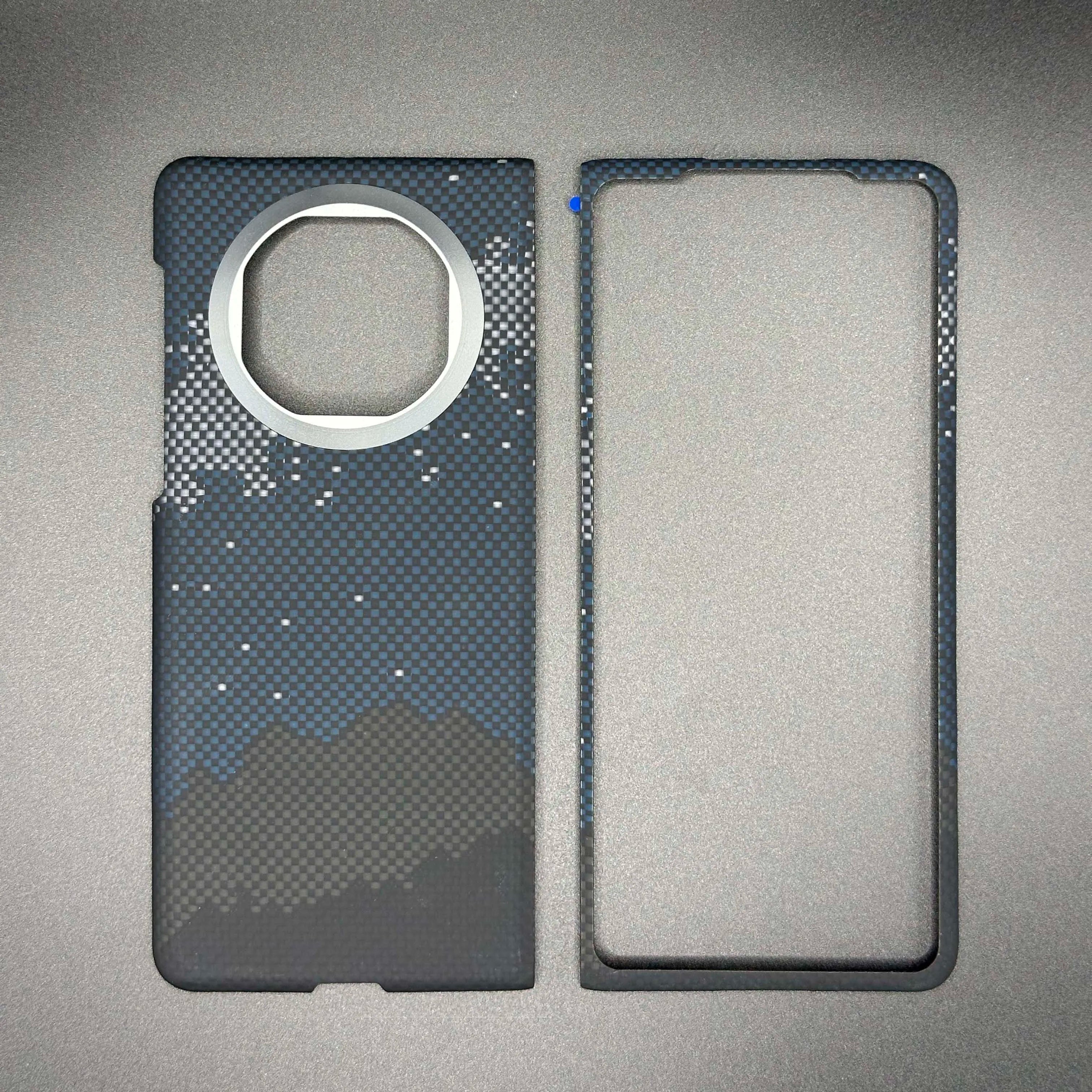 Huawei Mate X3 Magnetic Aramid Fiber Case | Slim Shock-Absorbing Cover Blue galaxy Magnetic China Mainland Tidesmit