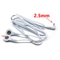 TENS Unit Lead Wire Replacement Cable for Electric Massagers Body Shaping Massage Equipment 1pcs 2.5mm2 way Tidesmit