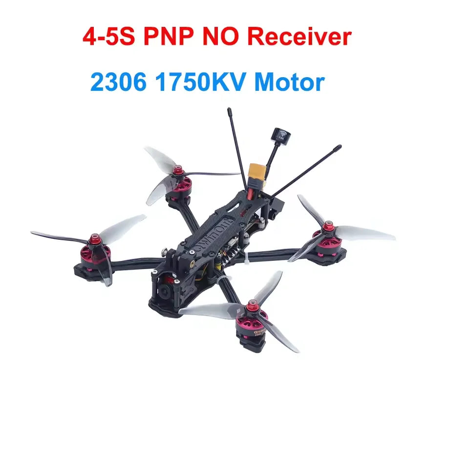 FPV Racing Drone 220mm RTF 4S Brushless Quadcopter Kit 4-5S PNP NO Receiver Tidesmit