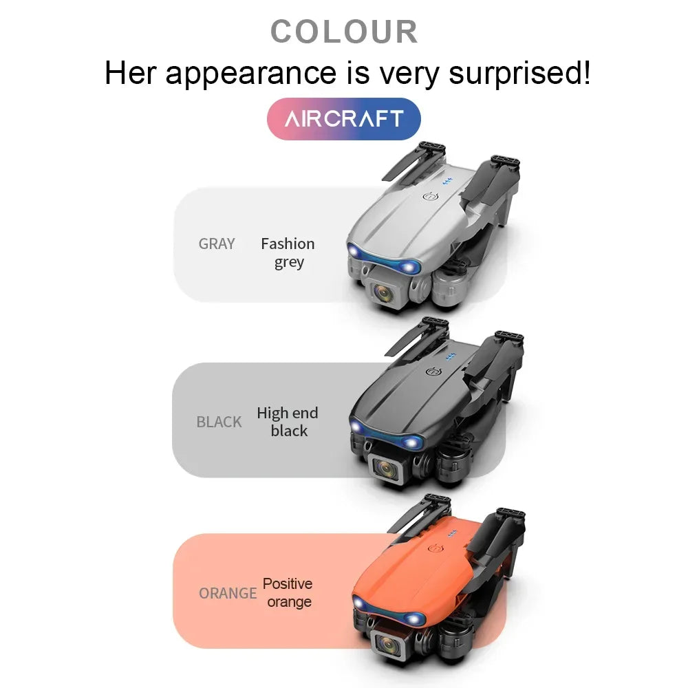 4K Camera Drone - Foldable RC Quadcopter with Obstacle Avoidance Tidesmit