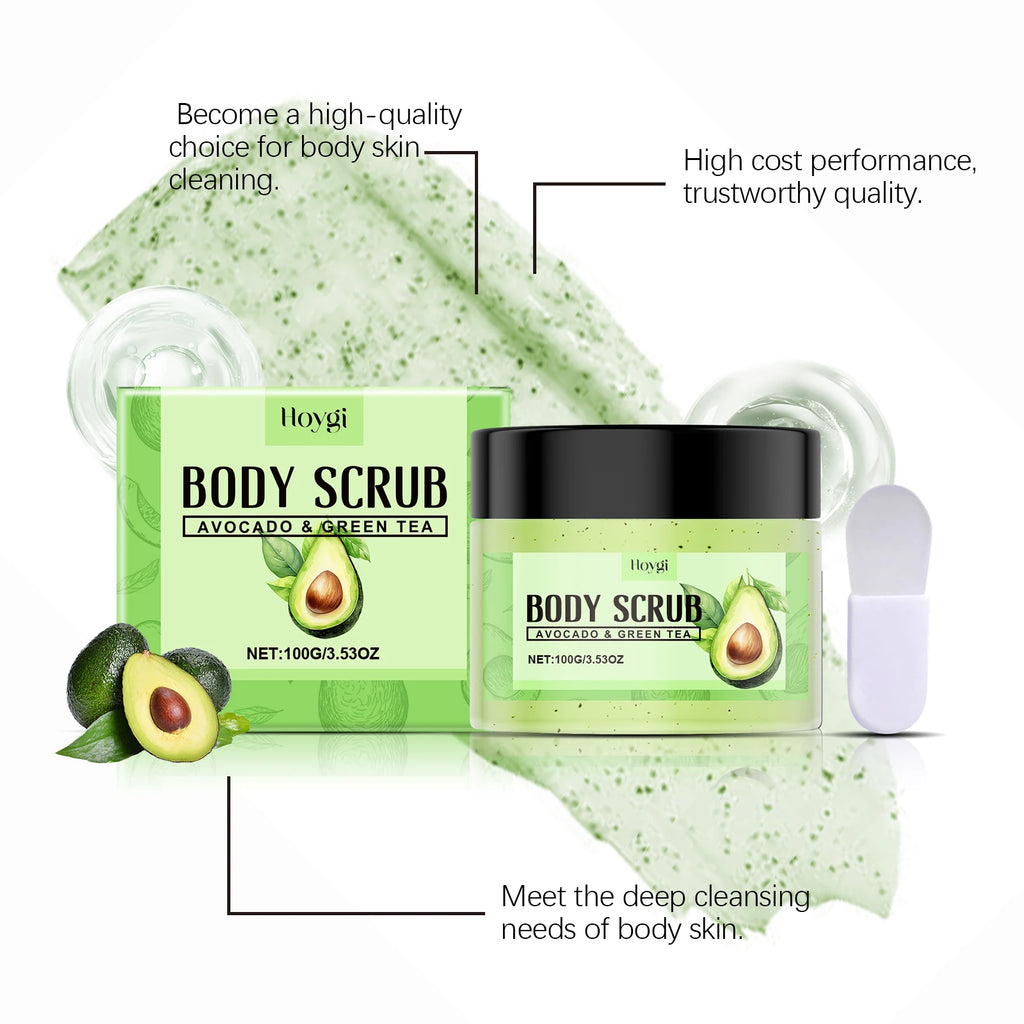 Matcha Body Scrub - Gentle Exfoliating Pore Cleanser (100g) Scrubs Treatments Tidesmit