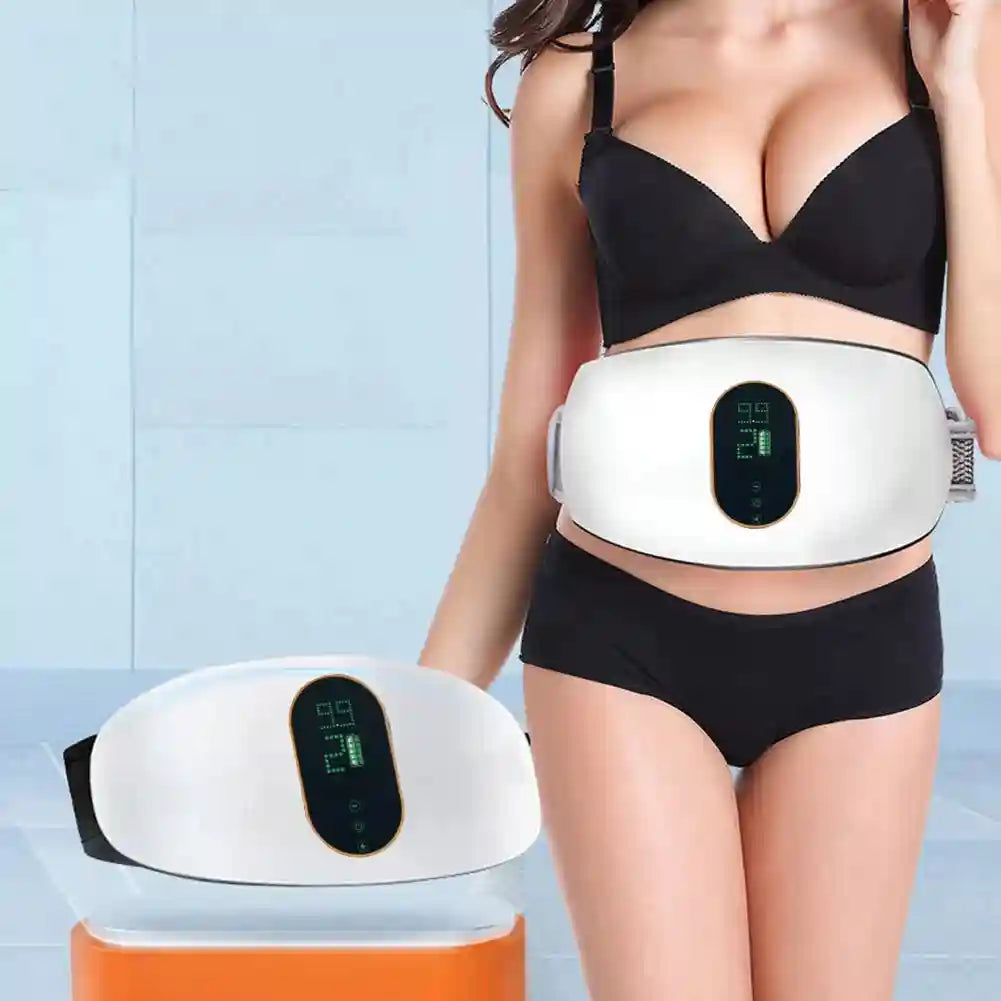 Abdominal Slimming Massage Belt - Rechargeable Heat Therapy Massager Massage Roller Tidesmit
