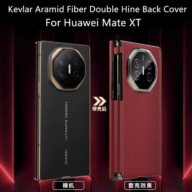 Aramid Carbon Fiber Case for Huawei Mate XT Ultimate - Slim Protection Tidesmit