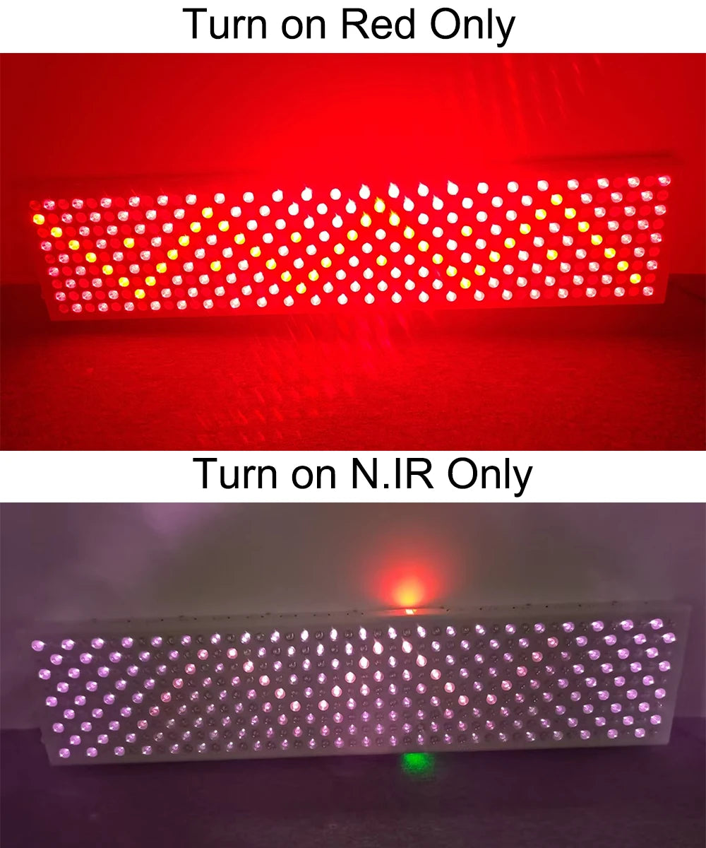 Newest 300W 500W 900W 1500W 2000W 630nm 660nm LED Red Light Therapy 810nm 830nm 850nm NIR Therapy Light for full body, grow lamp