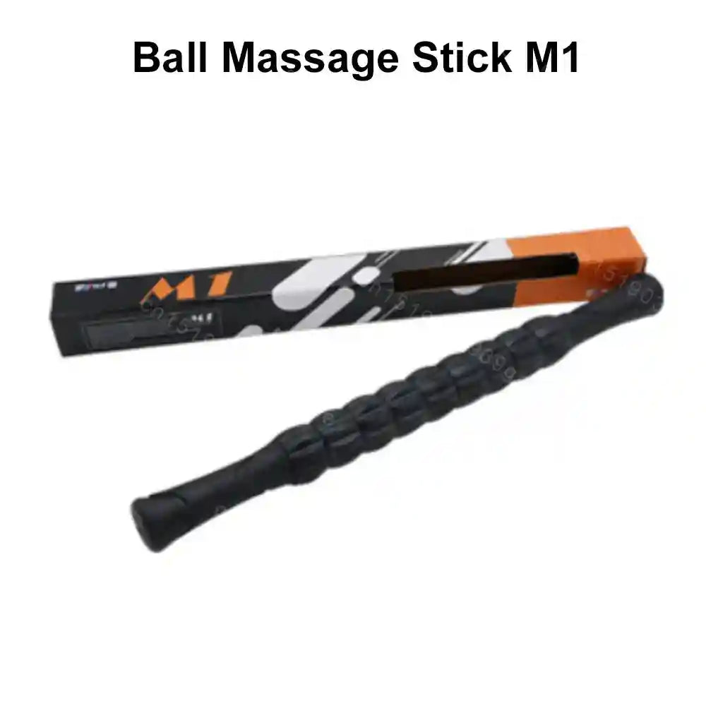 Massage Roller Stick for Deep Tissue Muscle Recovery | Tidesmit Portable Massage Roller Black Tidesmit