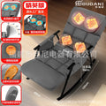 Massage Chair Rocking Recliner | Ergonomic Heated Seat – Orange & Ash Massage Chairs Ash Tidesmit