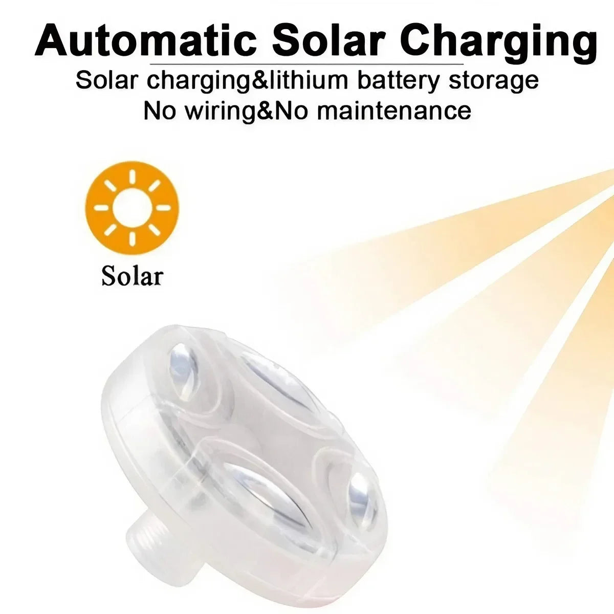 Solar LED Valve Cap Lights - RGB Waterproof Rim Decor for Wheels Tidesmit