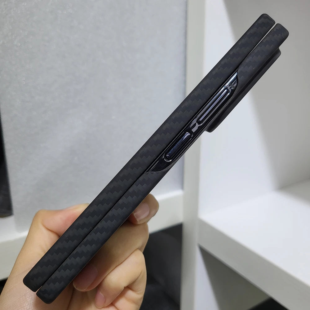 Samsung Galaxy Z Fold 6 Carbon Fiber Case | Ultra-Thin Aramid Cover Tidesmit