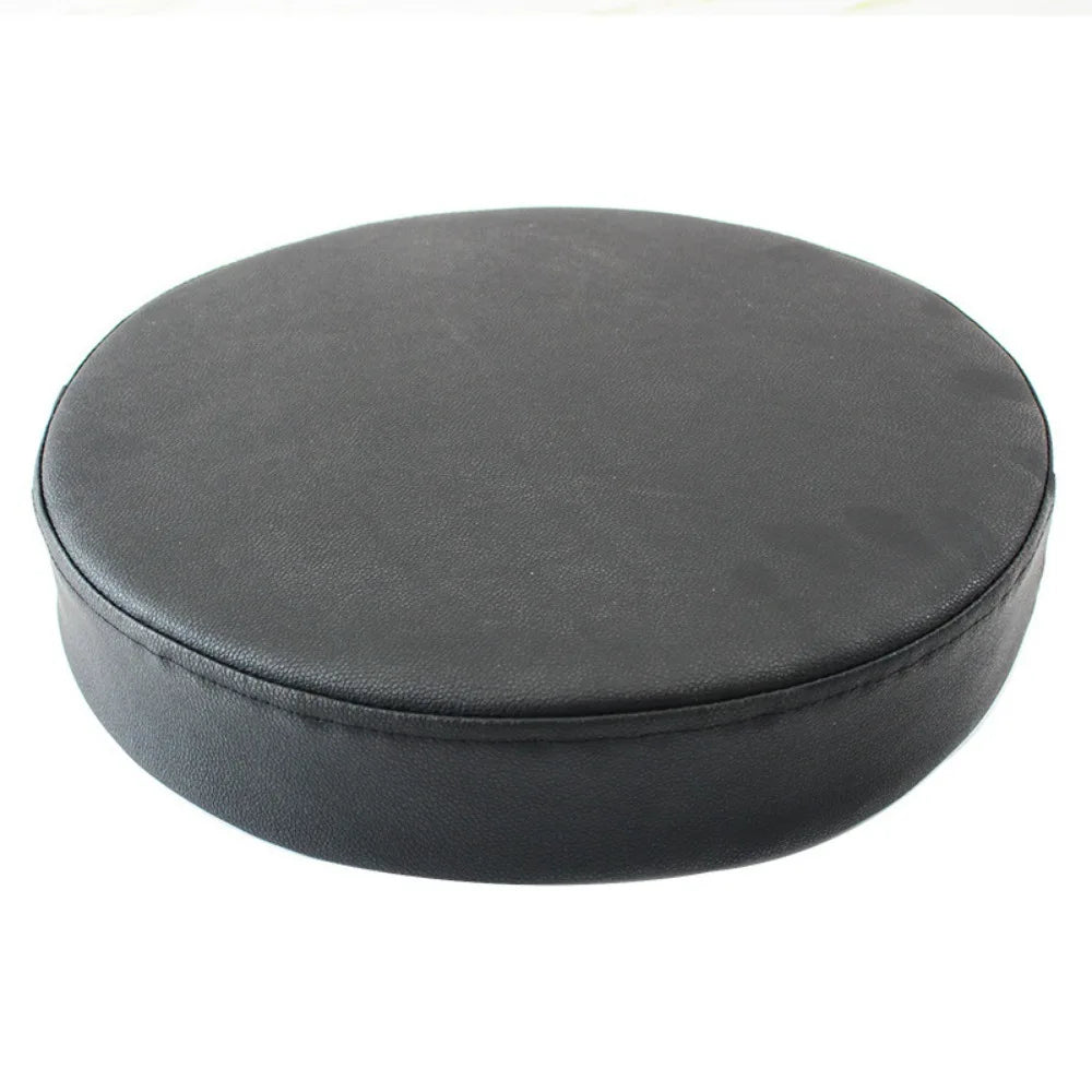 Simple Japanese Style Leather Round Cushion Thicken Soft Floor Cushion Waterproof Meditation Window Pillow for Home