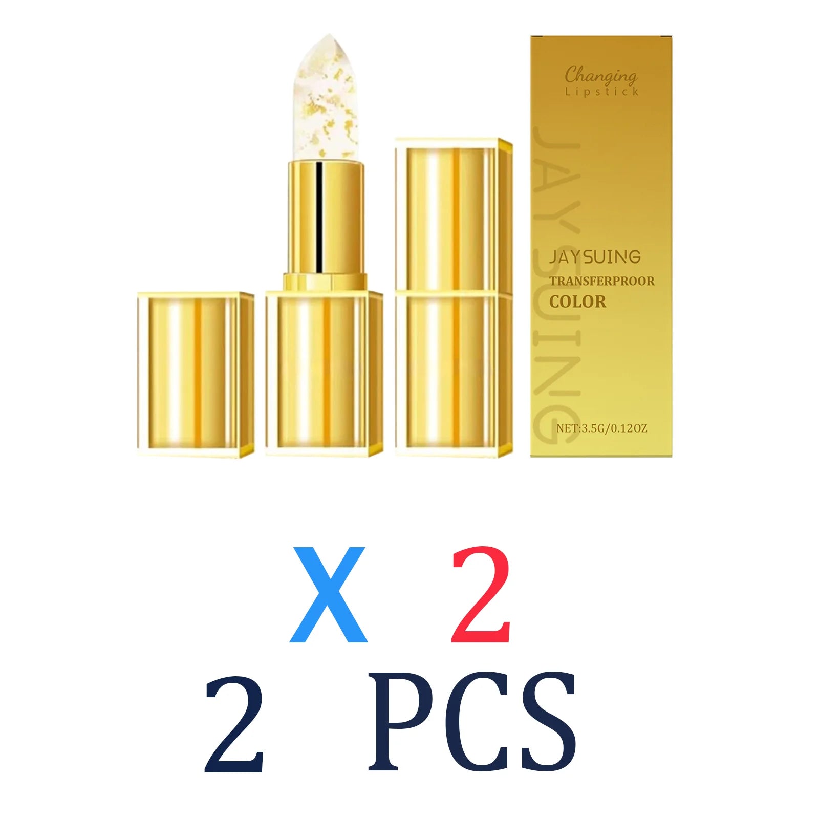 Color Changing Lip Balm | Moisturizing Tinted Treatment - Tidesmit Lip Care 2 Pcs Tidesmit