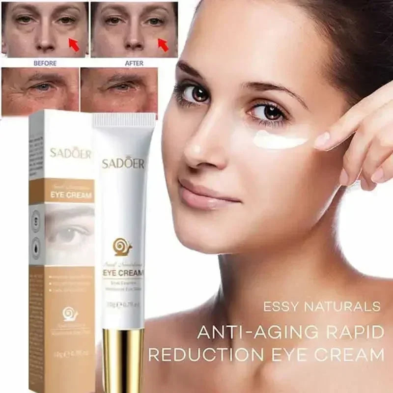 Instant Anti Aging Eye Cream for Dark Circles and Puffiness | Tidesmit Relaxation Treatment Tidesmit