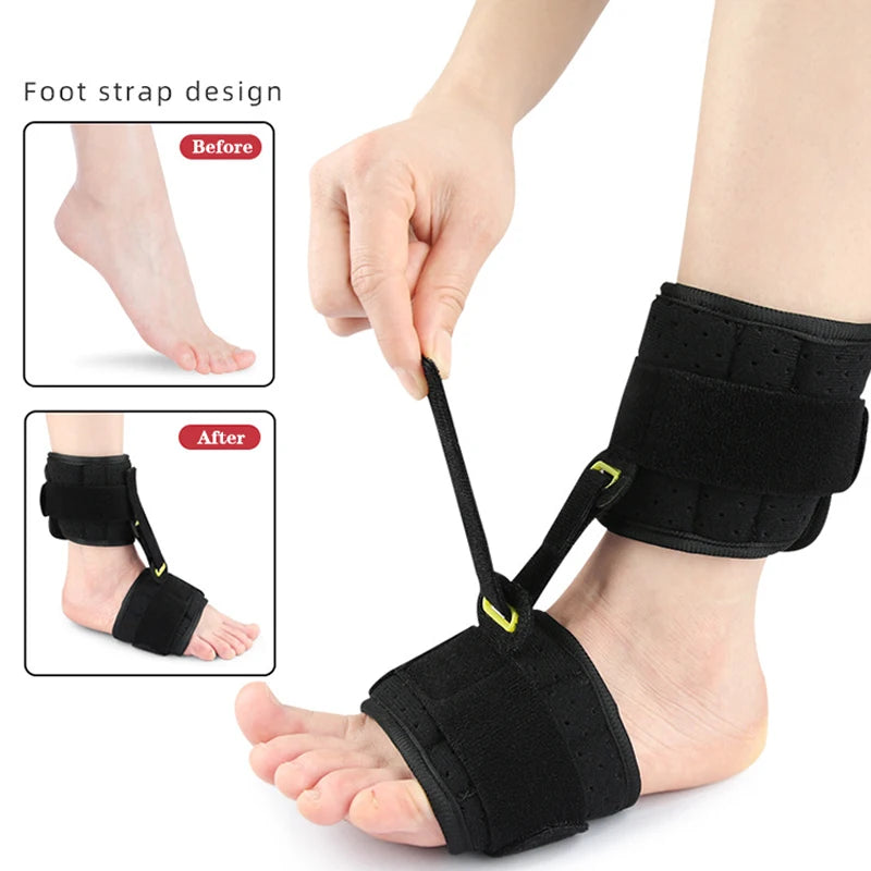 ⭐HOT❗ Adjustable Plantar Fasciitis Night Splint Foot Drop Orthosis Stabilizer Brace Support Night Splints Pain Relief