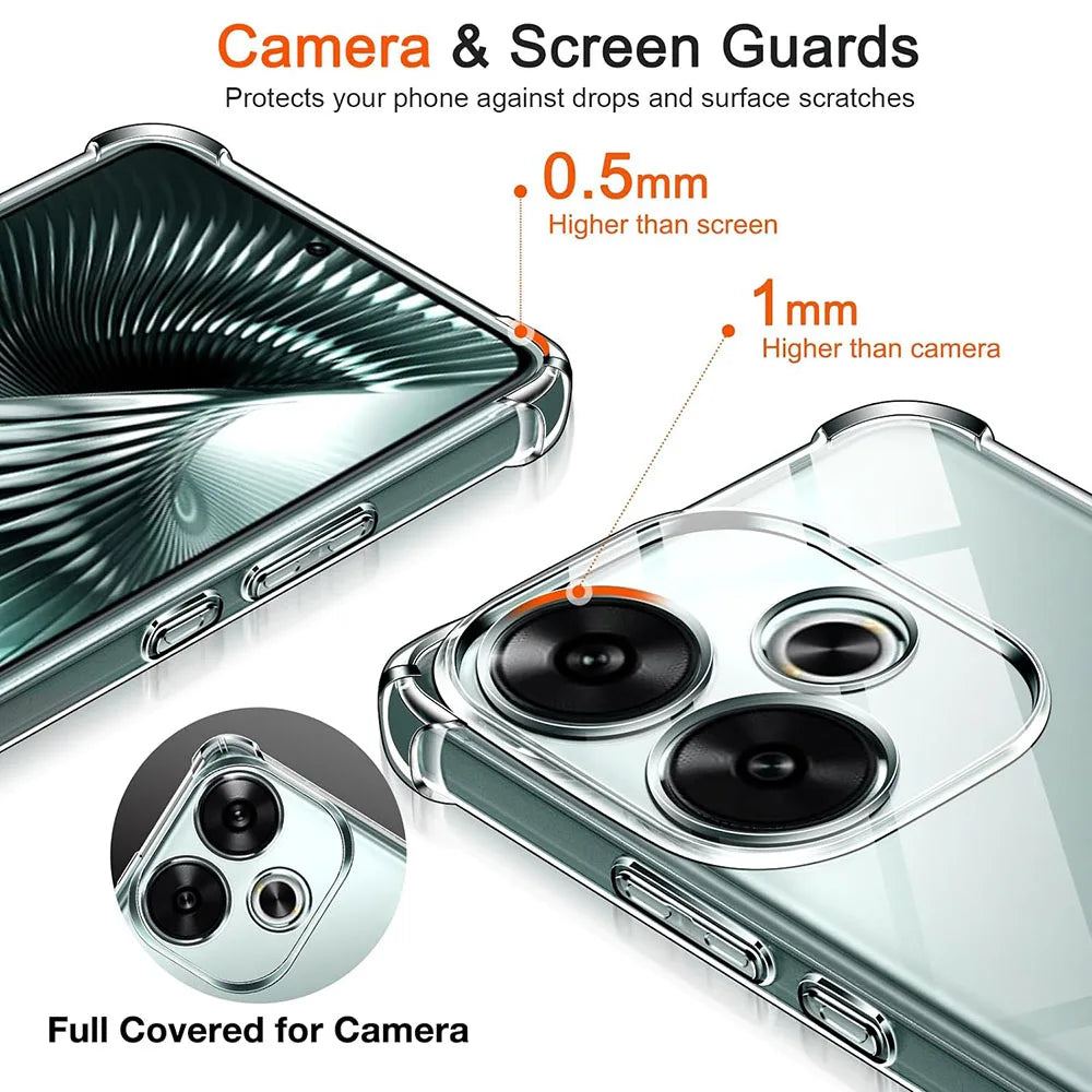 Xiaomi Poco Shockproof Silicone Case - Slim Fit Drop Protection Tidesmit