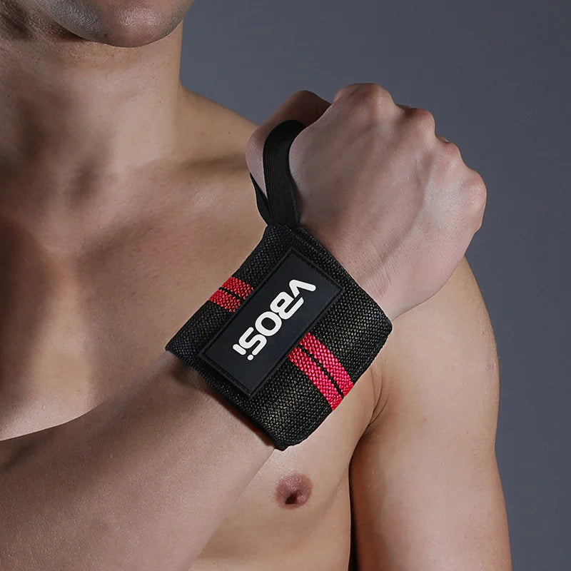 VBOSi Wrist Wraps Wrist Support Brace - Extra Strength Weight Lifting Wristband Bandage Straps for Fitness Gym Training