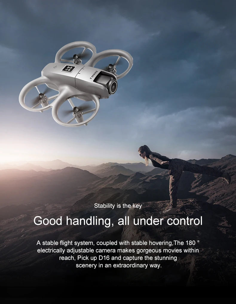 Mini GPS Camera Drone with 8K Dual Lens & Obstacle Avoidance Tidesmit