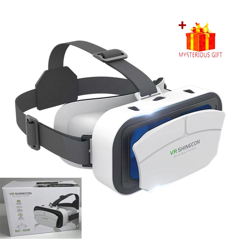VR Headset for Smartphones - Lightweight Immersive Mobile VR Glasses Style D Only VR Tidesmit