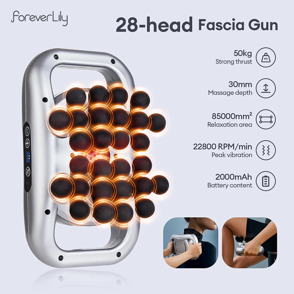 Deep Tissue Massage Gun - Portable Muscle Recovery Tool by Tidesmit Relaxation Treatment Tidesmit