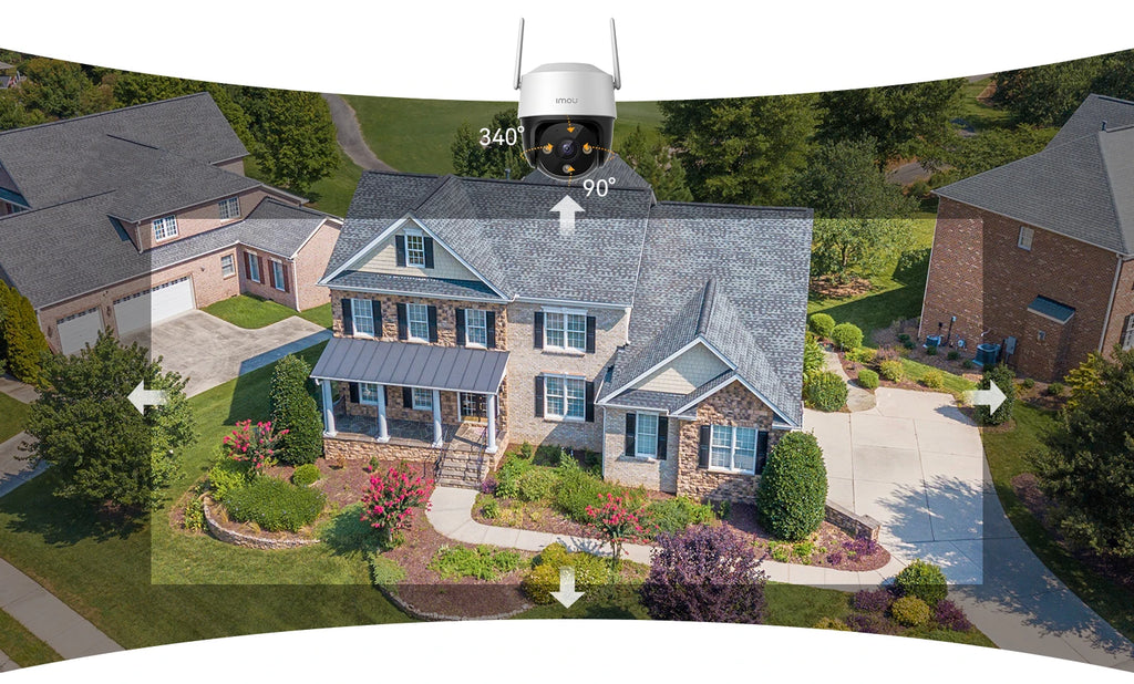 IMOU Cruiser SE+ 3MP Outdoor PTZ Wi-Fi Camera IP66 Weatherproof Camera Two Way Audio Colorful Night Vision AI Human Detection