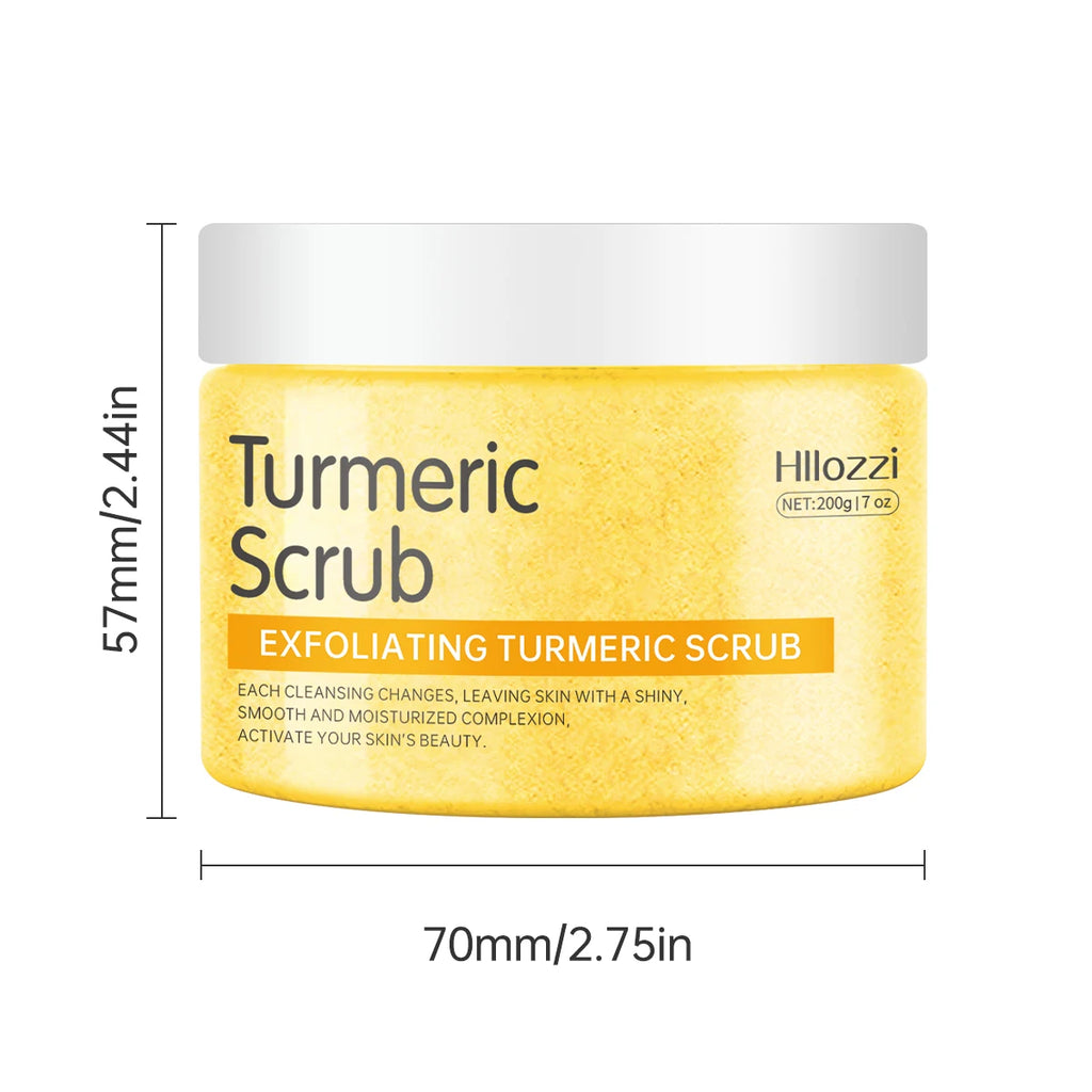 Turmeric Body Scrub: Professional Deep Exfoliation & Hydration (200g) Scrubs Treatments Tidesmit