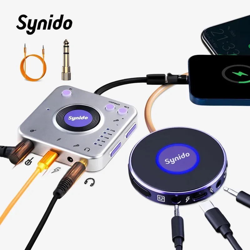 USB-C Audio Interface for Mobile Streaming - Tidesmit A20 & A10 Models Tidesmit