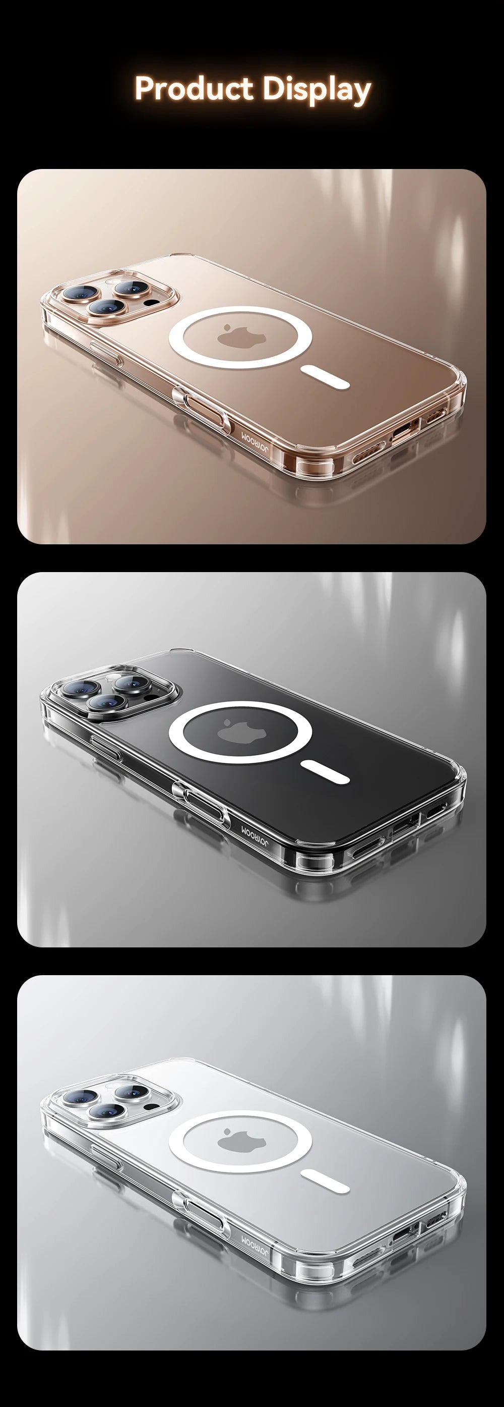 iPhone 17 Pro Max Magnetic Case | Shock-Absorbing Frosted Matte Cover Tidesmit
