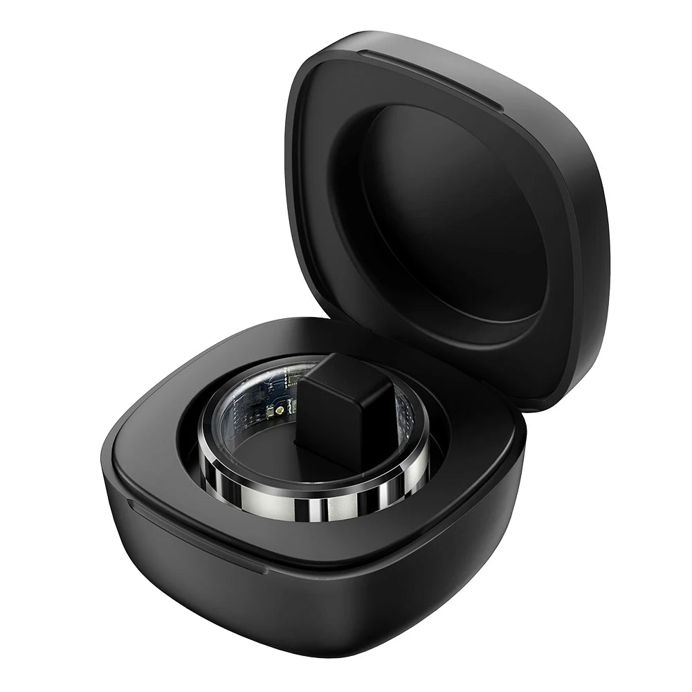 Smart Ring Charging Case for Health Monitors - Portable Wireless Dock Tidesmit