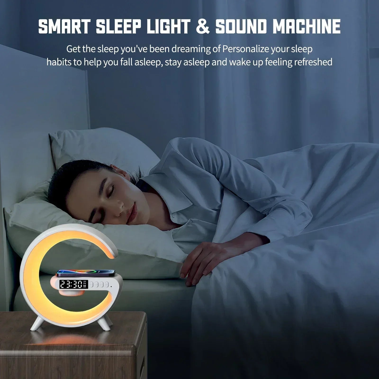 Wireless Bluetooth Speaker and Charging Station | Tidesmit Tech Tidesmit