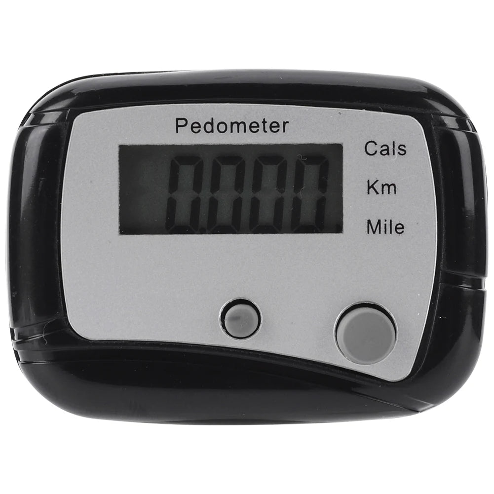 Walking Pedometer Portable Pedometer Multi-Function Accurate Step Tracker Mile Kilometer Calorie Calculation for Outdoor Sports