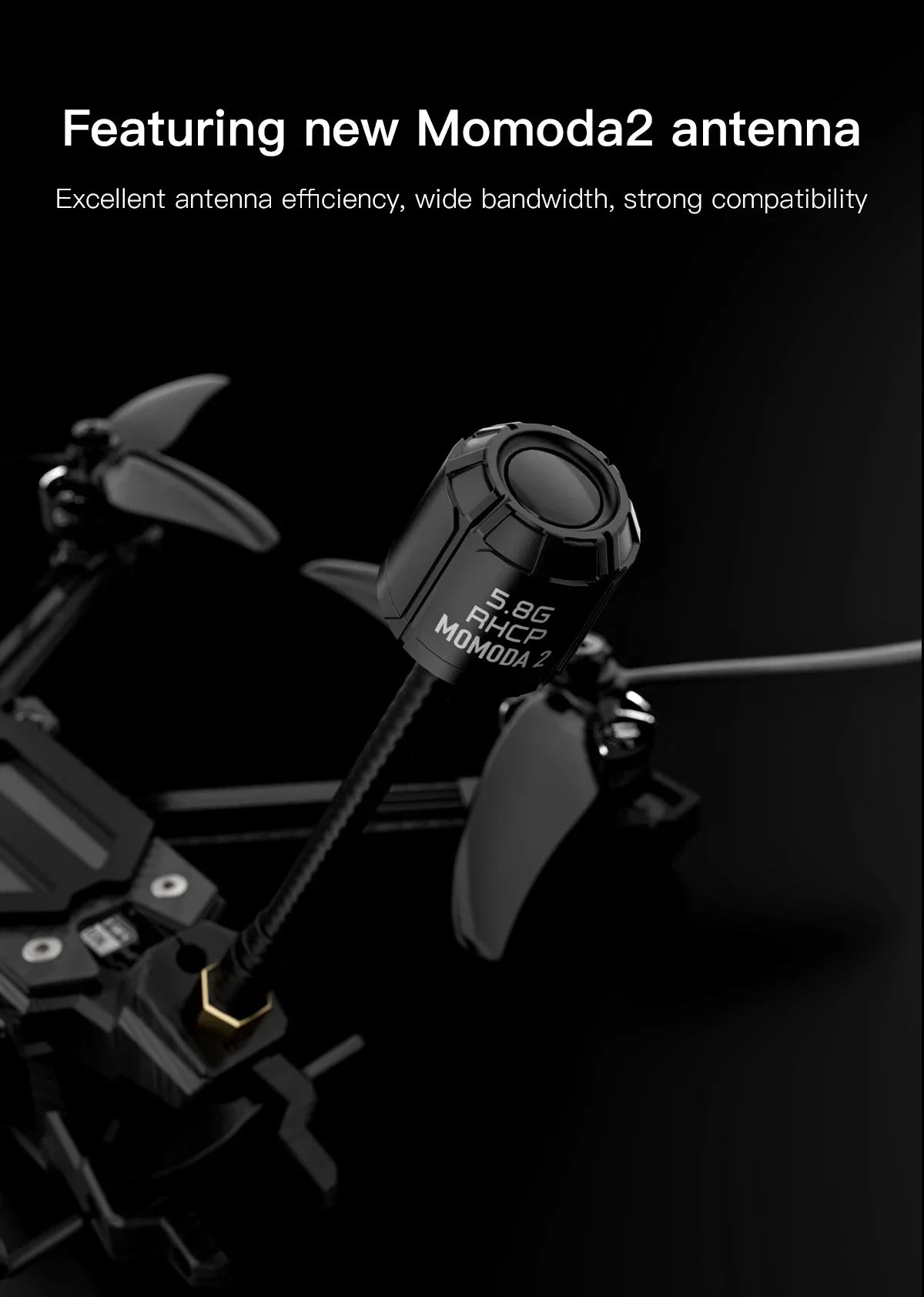 5 Inch FPV Drone Freestyle Quadcopter - F722 6S Analog Performance Tidesmit