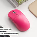 New M348 Superlight Mouse Bluetooth 2.4G Wireless Gaming Mouse Flagship Chip Gaming Sensor 6 Adjustable DPI for Office Game