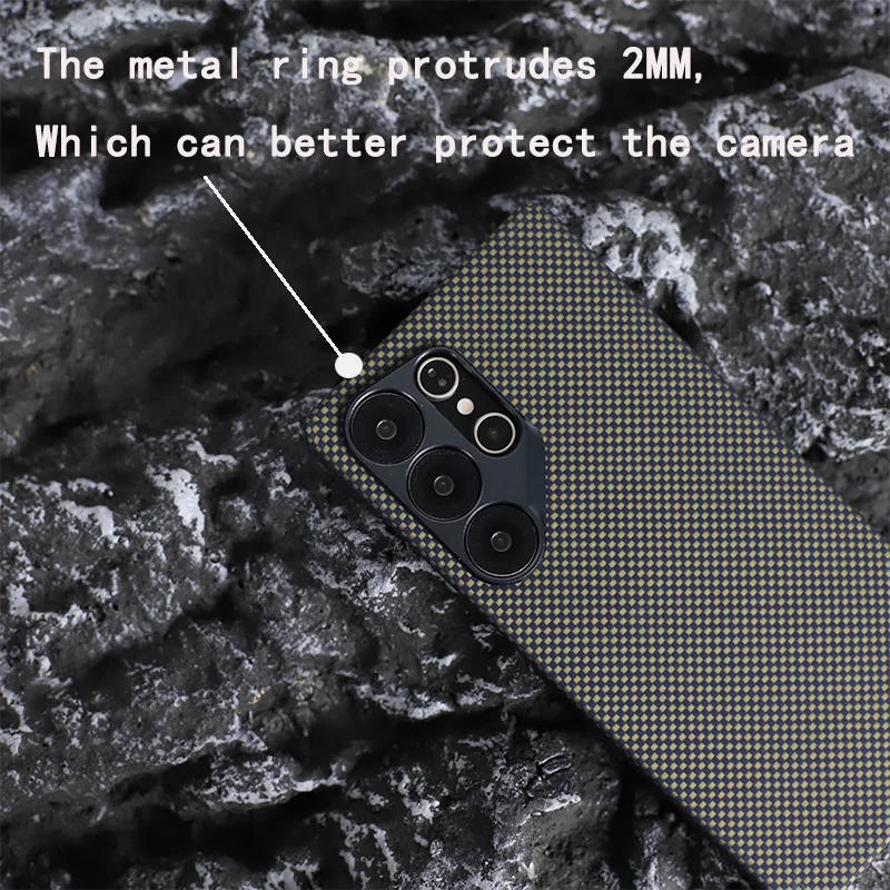 Samsung Galaxy S25 Ultra Aramid Fiber Slim Phone Case | Tidesmit Tidesmit