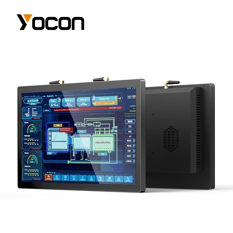 15.6 inch Industrial Capacitive Touch Panel PC Win 8G 128G IP65 Screen Waterproof With WIFI Bluetooth RJ45 RS232 USB