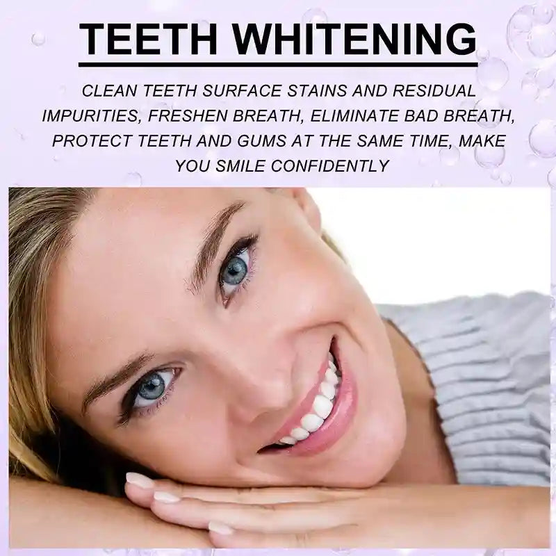 Tidesmit teeth whitening toothpaste gel for deep stain removal and fresh breath for a brighter smile