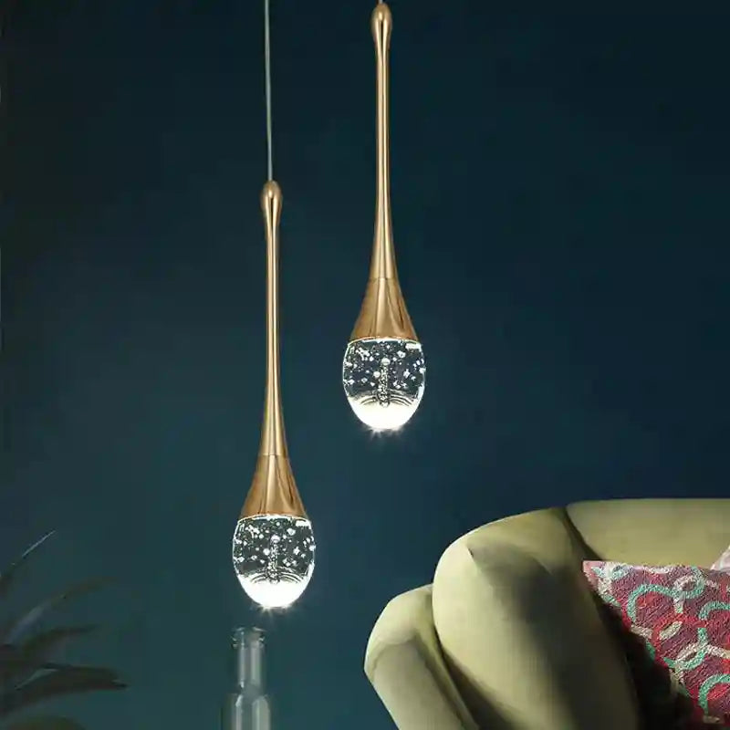 Bubble Crystal Pendant Ring Light for Modern Dining Rooms | Tidesmit Tidesmit