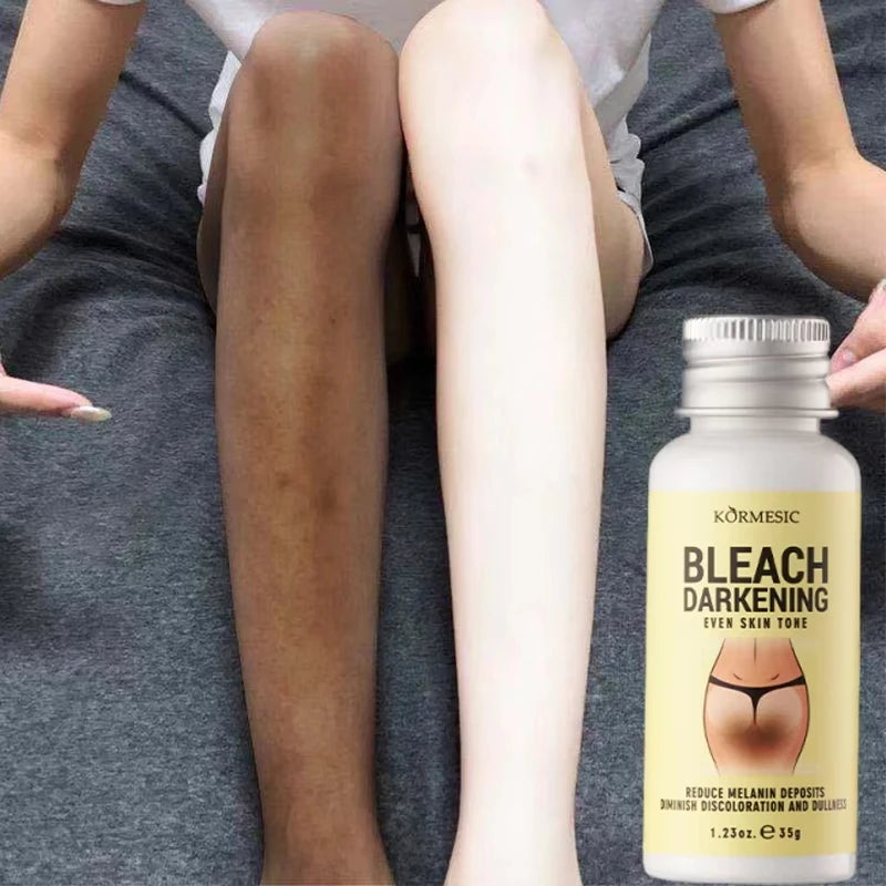 Body Whitening Cream Private Parts Underarm Dark Skin Bleaching Serum Niacinamide Whitening Lighten Dark Spots Snow Bleach Cream