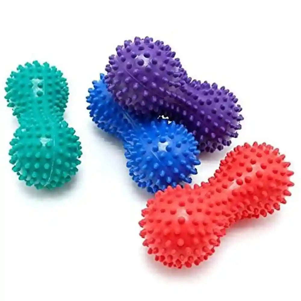 Peanut Massage Roller for Deep Tissue Muscle Relief - Spiky Yoga Ball Massage Roller Default Title Tidesmit