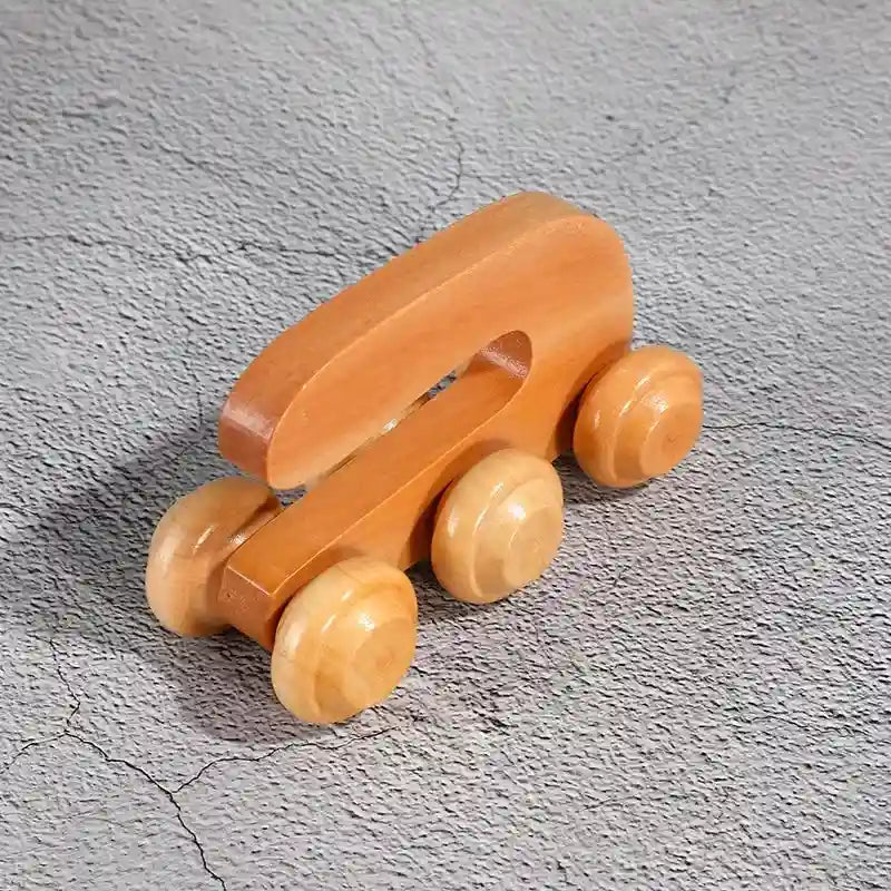 Wooden Massage Roller for Deep Tissue Muscle Relief - Tidesmit Massage Roller Shape-E Tidesmit