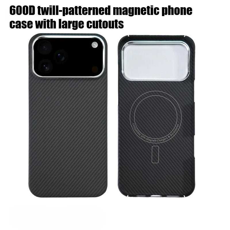 iPhone 17 Pro Max Magnetic Case | Slim Aramid Fiber Protection 600D Tidesmit