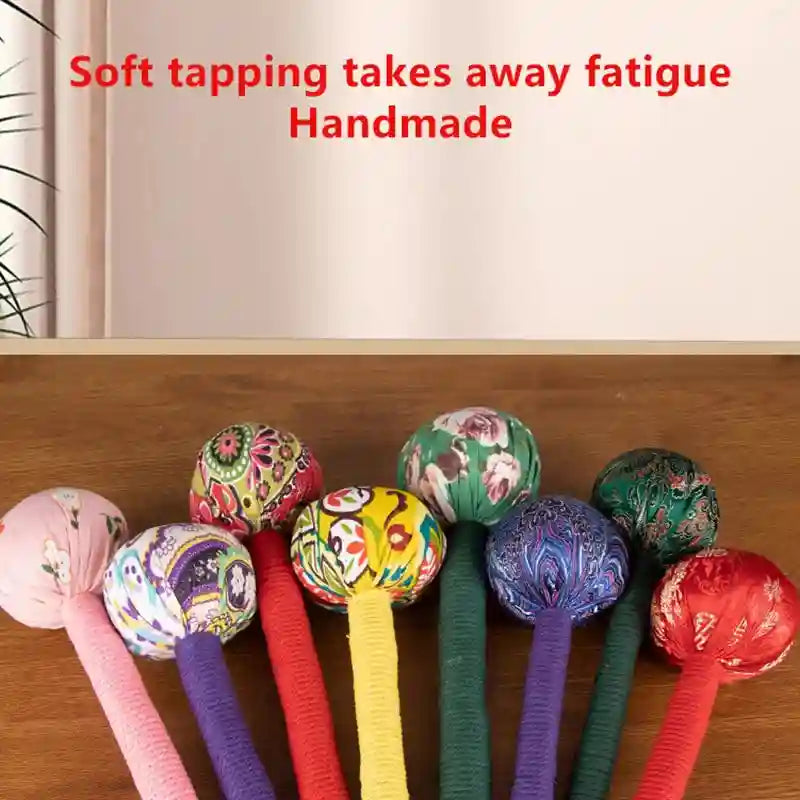 Wormwood Massage Hammer for Lymphatic Drainage and Back Muscle Relief Massage Roller Tidesmit