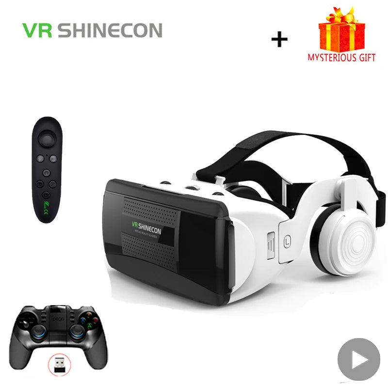 VR Headset for Smartphone - Immersive Gaming & Augmented Reality Goggles Tidesmit