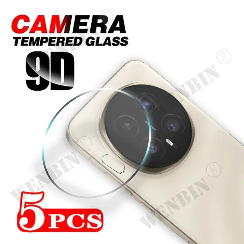 Honor Magic 8 Pro Camera Lens Protector - 9H Tempered Glass 5-Pack Tempered glass Tidesmit