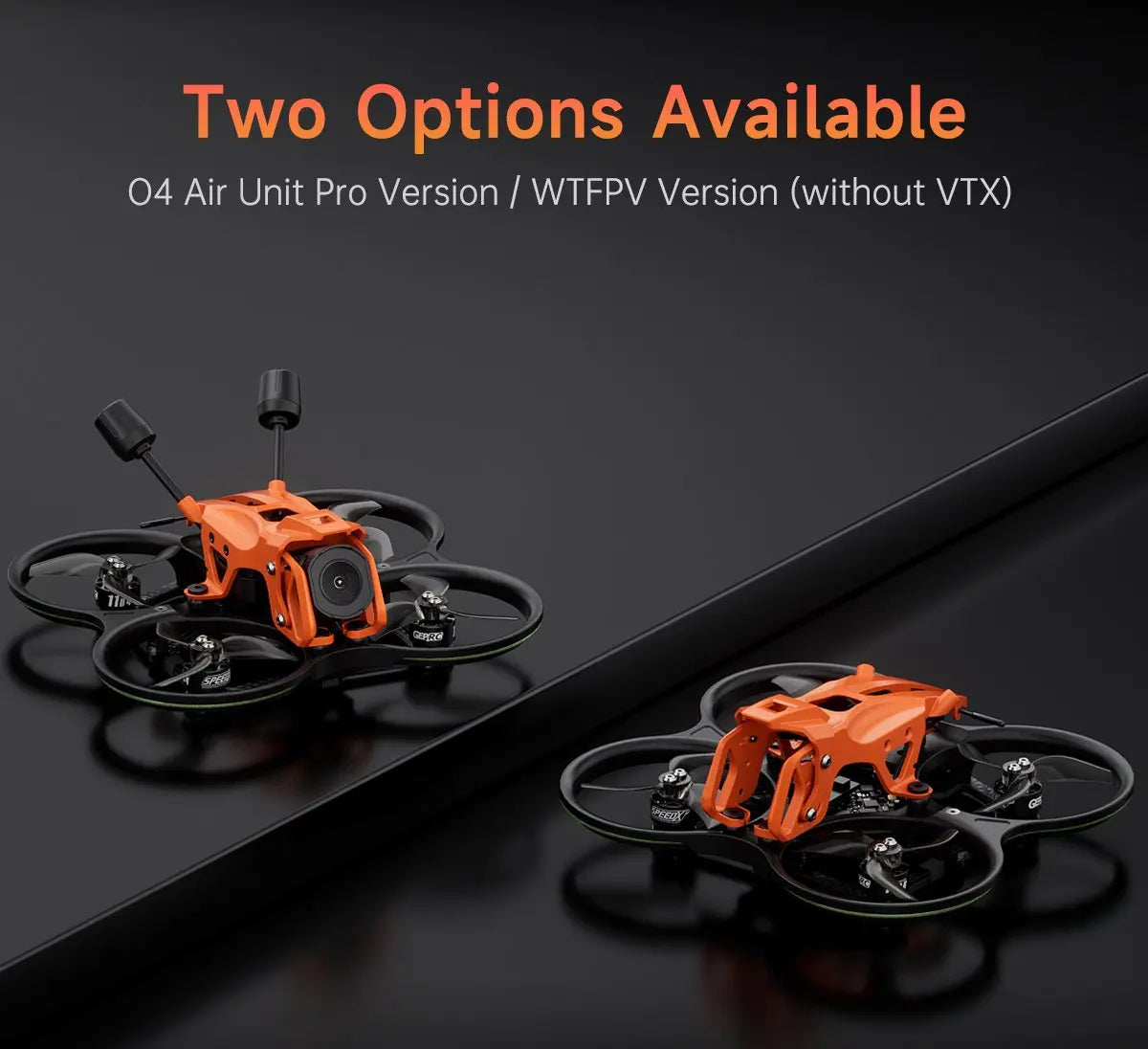 GEPRC DarkStar22 O4 Pro FPV Drone | 3S CineWhoop 7500KV High Precision Tidesmit