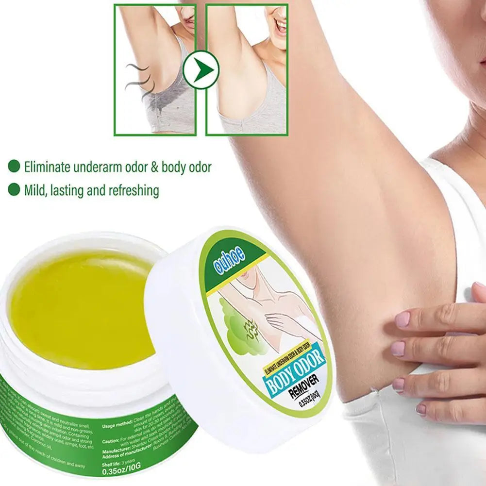 Tidesmit 10g underarm odor eliminator balm for anti-sweat protection and long-lasting fresh moisturizing armpit care.