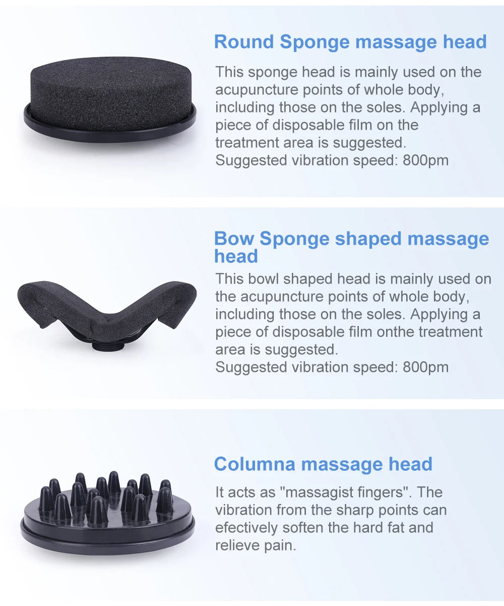 G5 Electric Massager for Deep Tissue Muscle Relief and Cellulite Reduction Back Massage Instrument Tidesmit