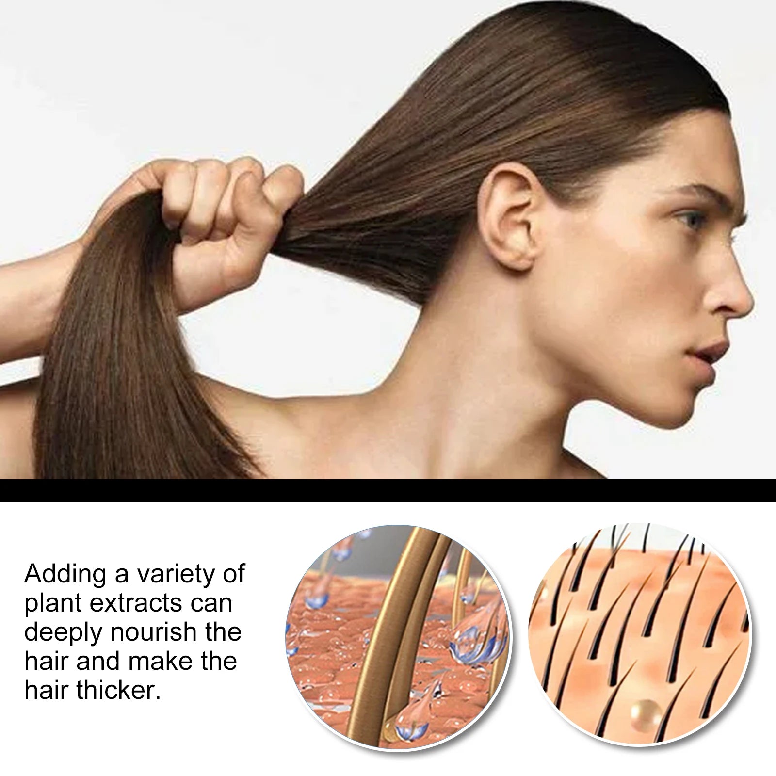 Tidesmit Fast Hair Growth Oil & Spray for hair loss, thinning, root repair, and regrowth with nourishing plant extracts.