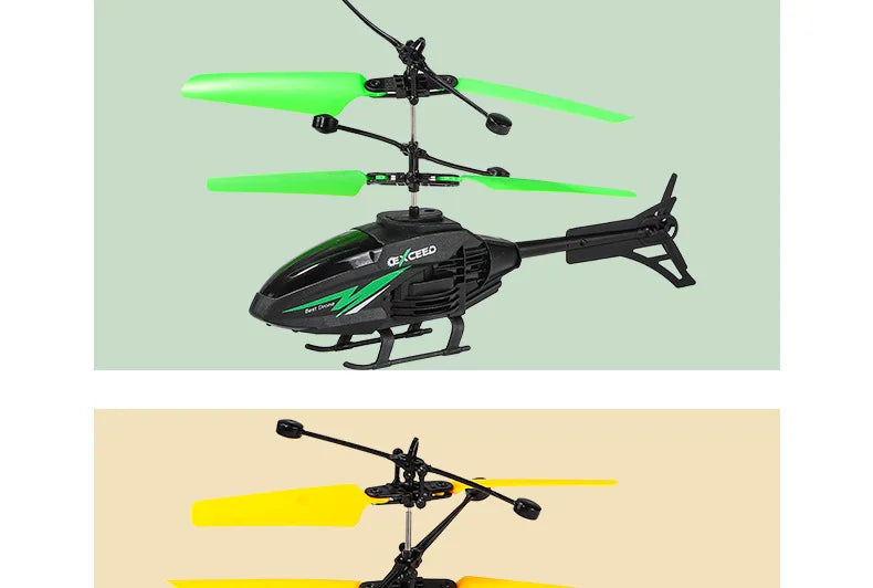 RC Helicopter Drone with Gesture Control - Durable Smart Toy for Beginners Tidesmit